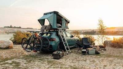 Primus just launched a camping stove built for the rooftop tent generation