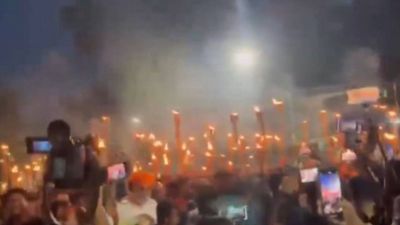 Watch: Hindus protest alleged desecration of Lord Ram photo by Islamist groups in Bangladesh