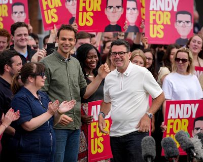 Celebrations and a swift exit after a Burnham win ‘beyond our wildest dreams’, say supporters