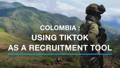 How armed groups in Colombia are using TikTok to recruit young people