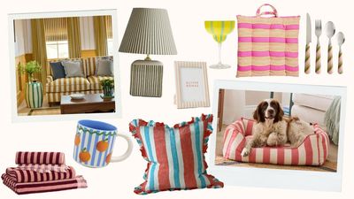 Summer stripes are the microtrend we're seeing everywhere – here's 27 unmissable home accessories to shop now