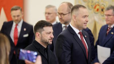 Poland strips Zelensky of country's highest honour, escalating World War II-era row
