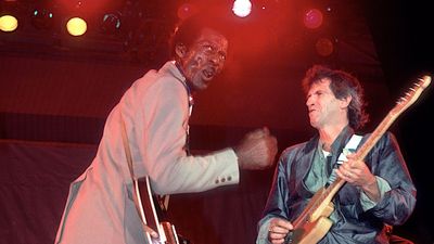 "I was having a peek at his guitar and I was just about to stroke it, and he went: 'Nobody touches it!' And bam!" The night that Rolling Stones legend Keith Richards got punched in the face by his hero Chuck Berry