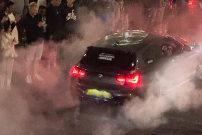 The central London car meets where drivers perform burnouts, doughnuts and other ‘dangerous’ stunts