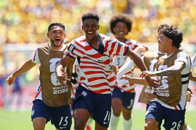 Who could USA play in World Cup knockouts and when would it be?