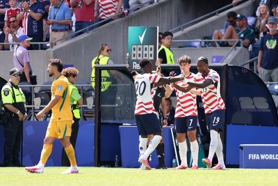 USA 2-0 Australia: Co-hosts through to World Cup 2026 knockout stages with easy victory