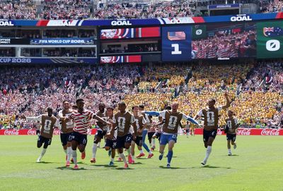 USA surge into World Cup knockout stage after dominant victory over Socceroos
