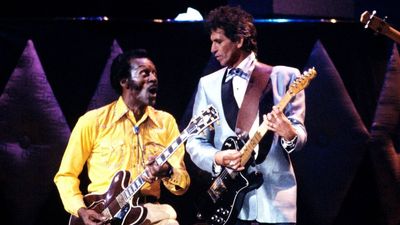 “We were in his dressing room, I was having a peek at his guitar… and he went, ‘Nobody touches it!’” Keith Richards on the time Chuck Berry punched him