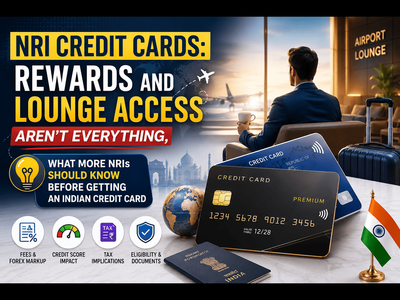NRI credit cards: Rewards and lounge access aren’t everything, what more NRIs should know before getting an Indian credit card