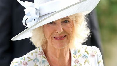 Queen Camilla's surprising three word response to Ascot comment shows a different side of her