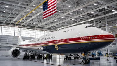 Donald Trump unveils 'flying White House' gifted by Qatar amidst Iran war, Strait of Hormuz deal at Joint Base Andrews in Maryland. All about 'largest Air Force One ever built'