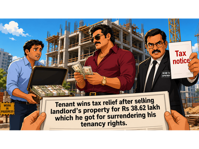 Tenant wins tax relief on Rs 38.62 lakh sale of landlord’s property, received for surrendering tenancy rights; know why ITAT Mumbai ruled in his favour