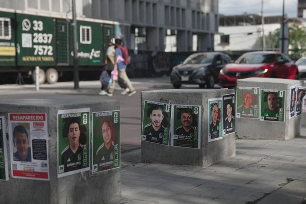 With World Cup in Guadalajara, families of Mexico's disappeared turn loved ones into soccer stickers