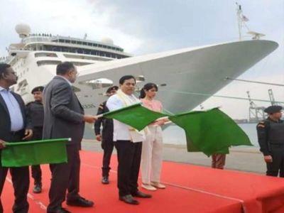 Chennai port launches 21-voyage cruise season as MV Empress arrives