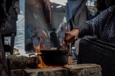 The woman who turned cooking oil into soap in Gaza