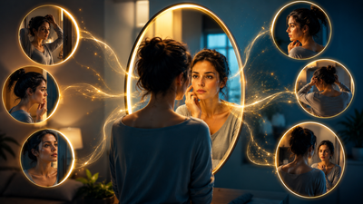 Psychology says adults who look in the mirror ten times a day are not narcissists: Why the brain keeps searching for reassurance, control and identity