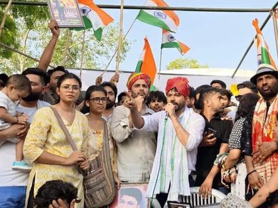 Youths rally in large numbers; bang plates, spoons to demand accountability at CJP protest