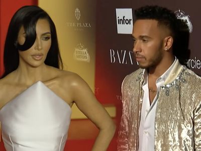 Kim Kardashian's Kids Reportedly Obsessed With Lewis Hamilton as F1 Star Meets North West