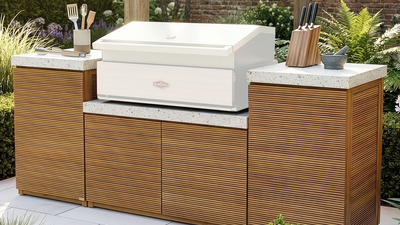 Umm, Okay — This New 'Off-the-Shelf' Outdoor Kitchen From Next Is Way More Stylish Than Some Interior-Designed Setups