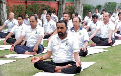 35K people to participate in Kolkata on International Day of Yoga: Officials
