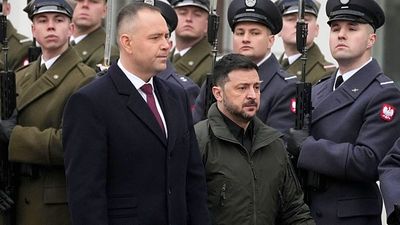 Polish president strips Zelenskyy of Poland's highest state honour