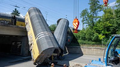 Two freight trains collide in Germany's Munich; 1 killed