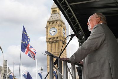 Brexit branded ‘unprecedented continuing disaster’ as marchers call to rejoin EU