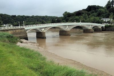 Historic bridge linking Wales and England has finally reopened - but could quickly be forced to close again