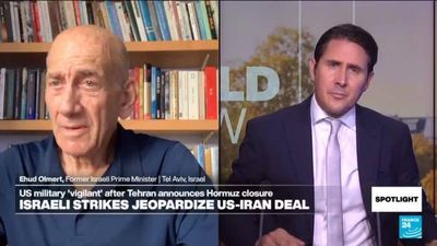 A deal in 'dire straits'? Israel's former Prime Minister Ehud Olmert talks to France 24