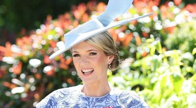 Charlotte Hawkins' sophisticated Ascot dress is from one of Zara Tindall's favourite occasionwear brands