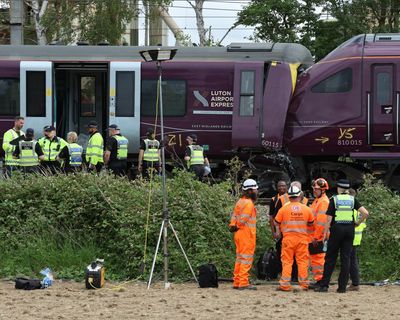 ‘There was panic’: shock and horror in the Bedfordshire village next to the train crash
