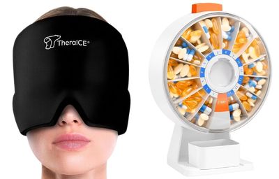 60 Genius Wellness Upgrades: From Migraine Caps to Sleek Pill Organizers & Spa Shower Steamers