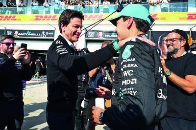 George Russell opens up on close Toto Wolff bond amid Mercedes F1 title fight