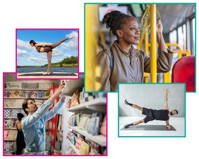 From riding the bus to reaching the top shelf: 18 simple exercises to prepare you for everyday life
