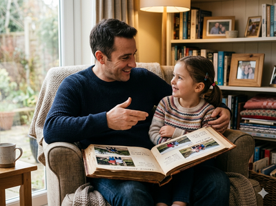 Psychology says fathers who tell various stories to their kids about their family, forefathers or struggle aren't simply sharing memories – What psychology explains about this parenting behavior