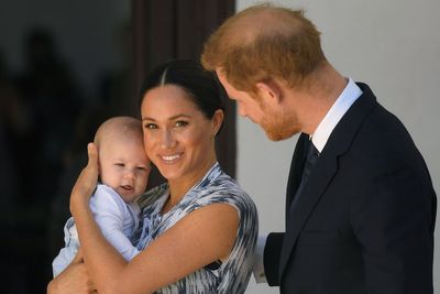 Prince Harry’s son Archie steals show wearing England shirt in sweet Father’s Day photo
