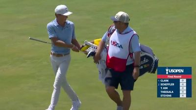 A 17-Year-Old Playing in the U.S. Open Surprised His Dad With the Best Father’s Day Gift During Final Round
