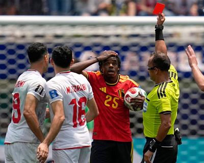 Iran’s Beiranvand denies 10-man Belgium in World Cup draw as Nathan Ngoy sees red