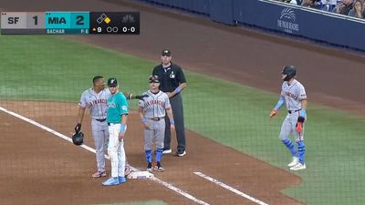 Rafael Devers Had Embarrassing Reaction After Giants Replaced Him With Pinch-Runner