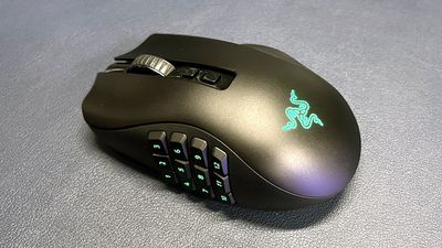 Telehealth doctor treats patients using Razer Naga gaming mouse — 12-button MMO thumb grid simplifies medical workflow, automates medical scripting