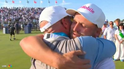 No Matter Your Thoughts on Wyndham Clark, His Post-U.S. Open Win Moment With His Dad Was Pretty Sweet