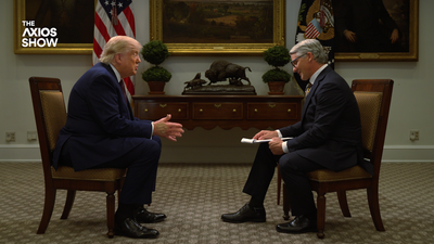 Exclusive: President Trump talks Iran, Cuba, Israel, AI, and power on "The Axios Show"