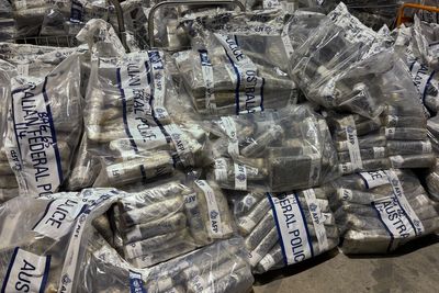Police uncover Australia’s largest ever cocaine haul during underground bunker search