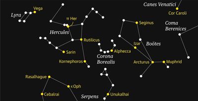 Starwatch: how to spot Hercules the hero, jewel of the summer skies