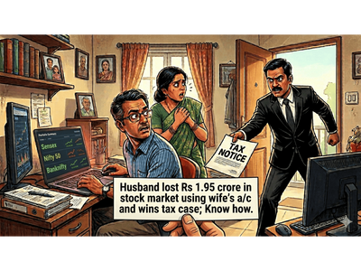 Husband trades through wife’s demat account, incurs Rs 1.95 crore loss; tax dept sends notice over clubbing of income, ITAT Lucknow grants him relief