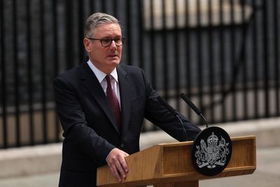 Keir Starmer fights back tears as he announces resignation as prime minister