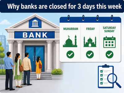 Banks to be closed for 3 consecutive days this week: Check if your state is on the list