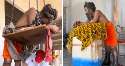 Man Standing For Over 5 Years In Extreme Act Of Devotion Stuns Netizens, Expert Explains The Ritual