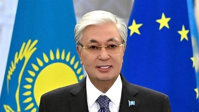 Kazakhstan's president in Brussels: Focus on energy, transportation routes, AI, and more