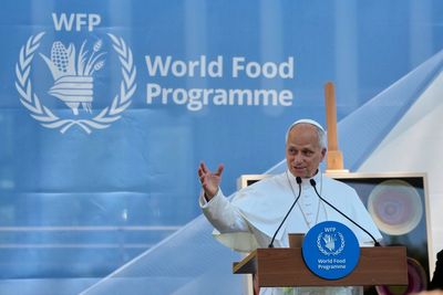 Pope Leo XIV warns wars are 'fed' faster than people as aid money dries up